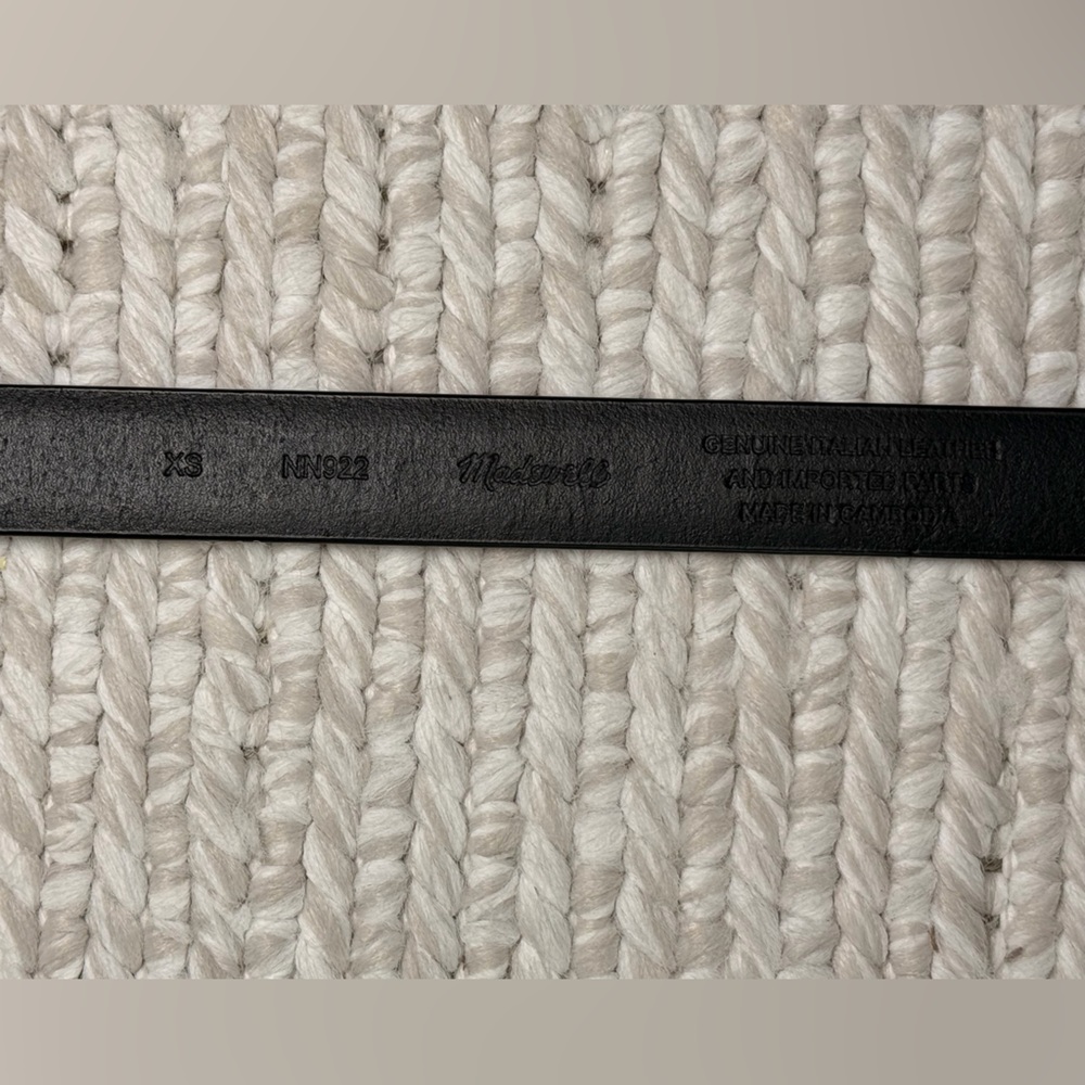 Madewell Triple Metal Keeper Belt - Picture 6 of 7